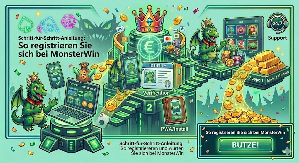 MonsterWin App und mobile Optimierung