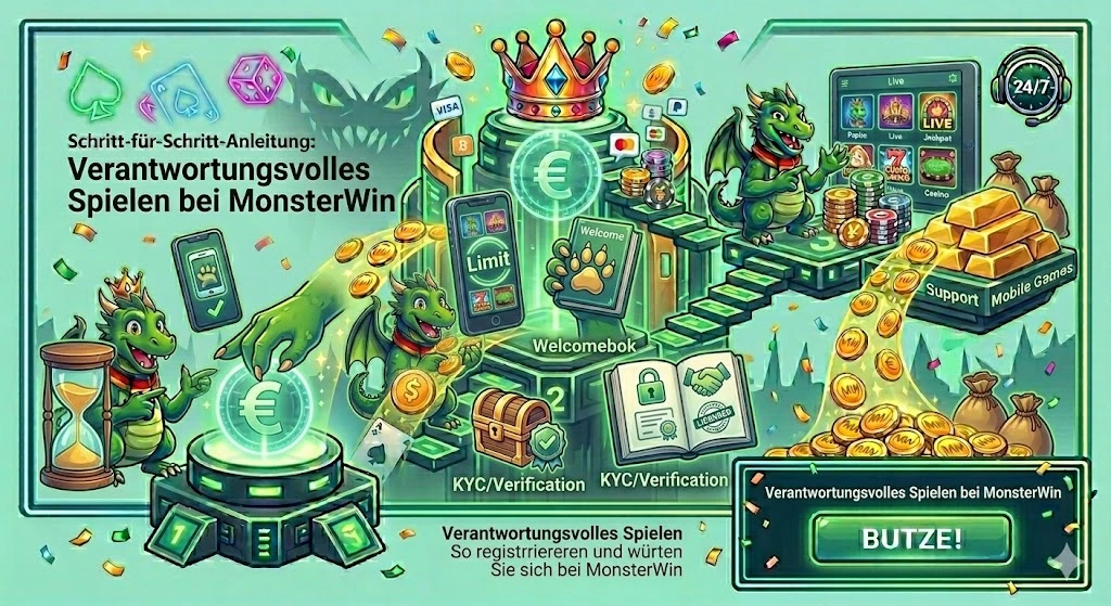 Verantwortungsvolles Spielen bei MonsterWin